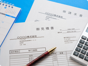 調査後、お見積を提示